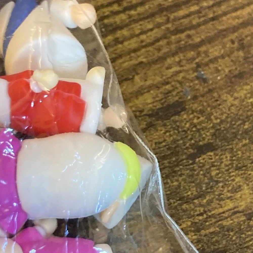Jesus & Mary Figures‎ Lot of 40 Mini Multi-Color Party Favor 1.5